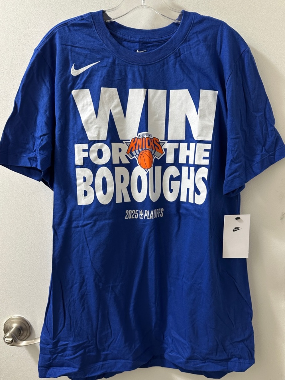 Nike Royal Blue The Nike Tee with White Logo